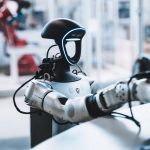 humanoide robotik webinar humanoider Roboter arbeitet