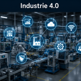 Industrie 4.0-Weiterbildungen Abbildung mit KI erstellt