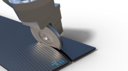 Curved Circular Cutting mit spezieller Trennscheibe