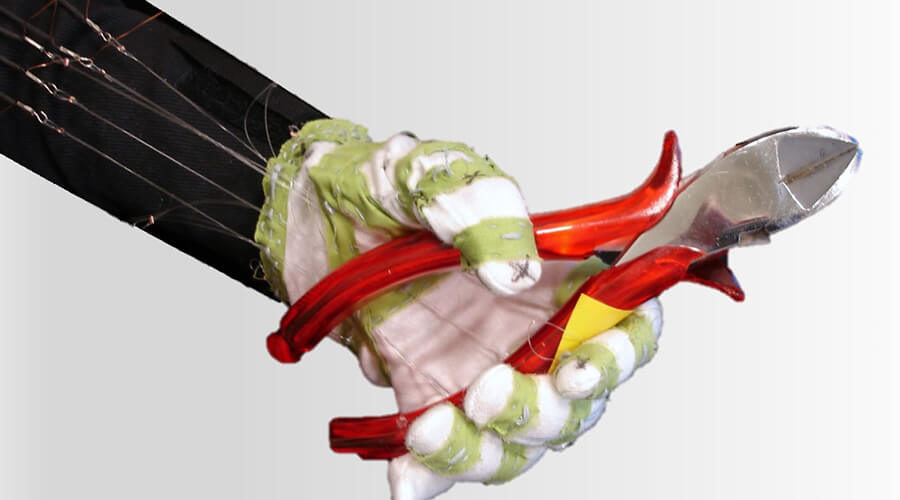 Muscle-Glove zur hochgenauen Greifunterstützung - Quelle: LaFT